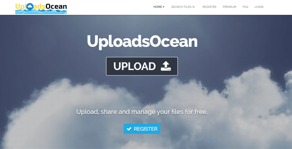 upload ocean